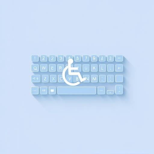 Icono de accesibilidad de navegación por teclado